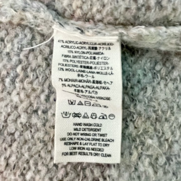 Free People Eyes on You Cardigan in Light Multi Melange XS - Picture 9 of 10